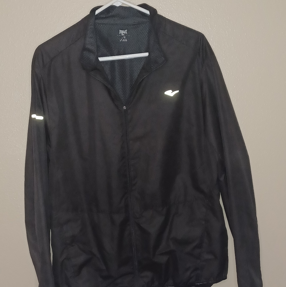 Everlast Windbreaker Black Coat